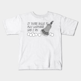 Lacrosse Balls Kids T-Shirt